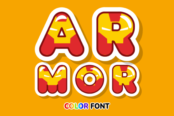 Armor Font: A Modern Designer's Guide to This Creative Color Typeface