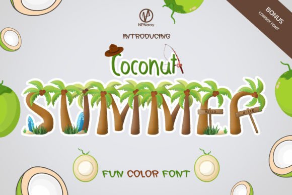 Bring a Tropical Vibe to Your Designs with Coconut Summer