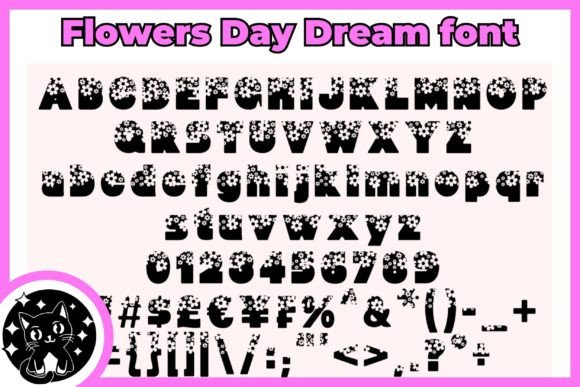 Flowers Day Dream: A Typeface for Playful Branding