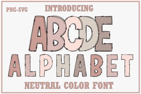 Neutral Alphabet: Making a Statement with Color