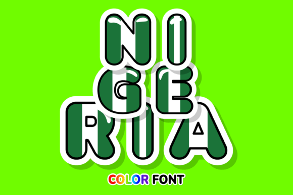 Nigeria: A Creative Font Inspired by a Nation's Vibrant Spirit