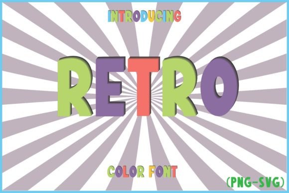 Retro Font: A Playful Typeface for Authentic Projects