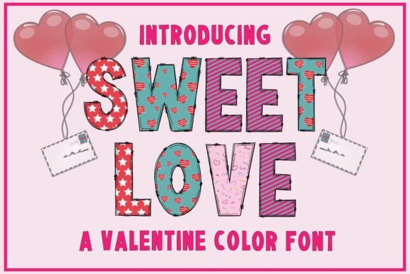 Sweet Love: A Valentine's Day Display Font for Heartfelt Projects