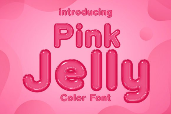 Unleash Playful Creativity with the Pink Jelly Font