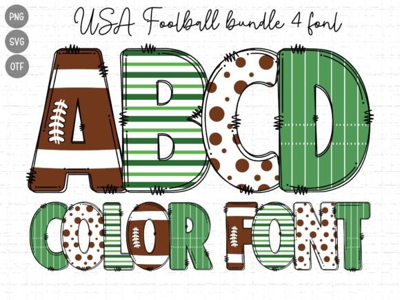 Unleash Team Spirit: The Usa Football Font Advantage