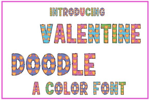 Valentine Doodle: A Creative Font for Heartfelt Designs
